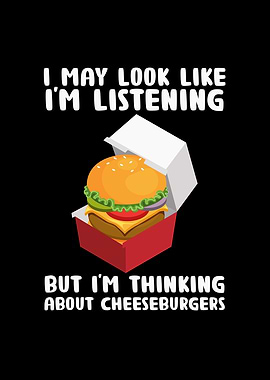 Funny Cheeseburger Gift