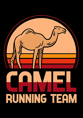 Camel Running Team Animal