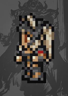 FF XII Fran Pixel Sprite