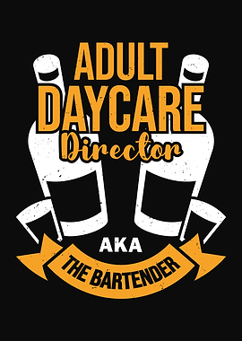 Funny Bartender Design