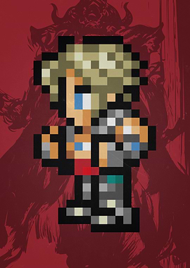 FF XII Vaan Pixel Sprite