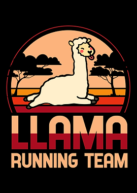 Llama Running Team Lama