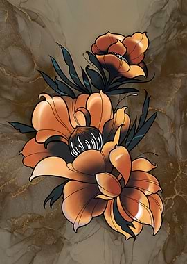 tattoo flower