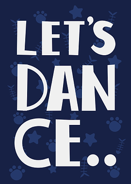 Lets Dance Lettering
