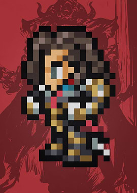 FF XII Vayne Pixel Sprite