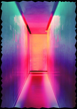 Colorful Corridor Art