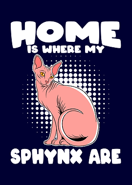 Home is where My Sphynx is