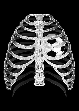 Skeleton Ribcage Soccer
