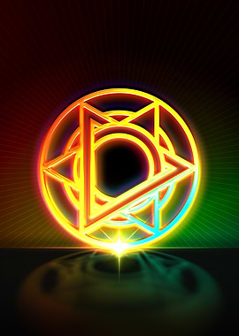 Prismatic Neon Magic Seal