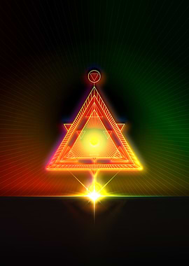 Rainbow Neon Magic Seal