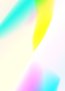 yellow pink blue abstract
