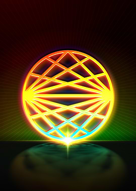 Rainbow Neon Magic Seal