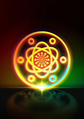 Prismatic Neon Magic Seal