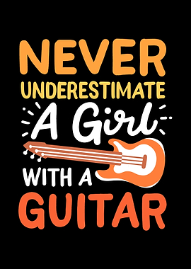 Guitar Girl Guitarist
