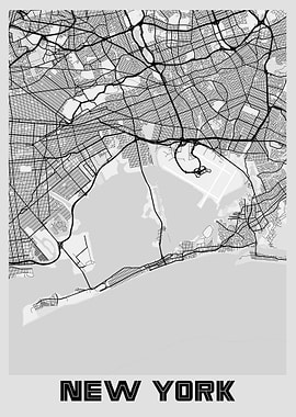 New York City Map USA