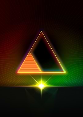 Neon Glyph Mandala Rune