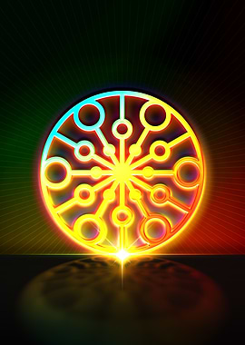 Prismatic Neon Magic Seal