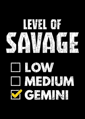 Gemini Savage Apparel For
