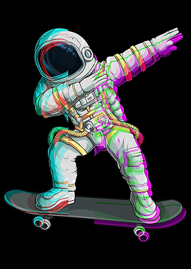 Dabbing Astronaut Glitch