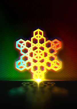 Rainbow Neon Magic Seal