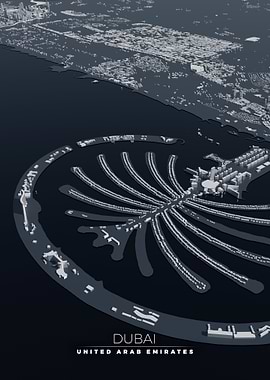 Dubai 3D City Map