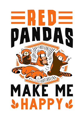 Red Pandas Make Me Happy