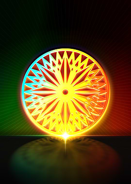 Rainbow Neon Magic Seal