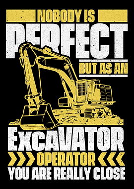Excavator Operator Driver