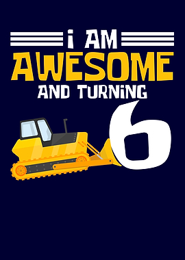 6 year Boy 6th Birthday