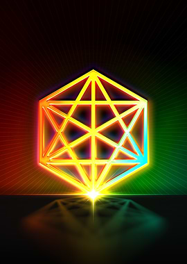 Rainbow Neon Magic Seal