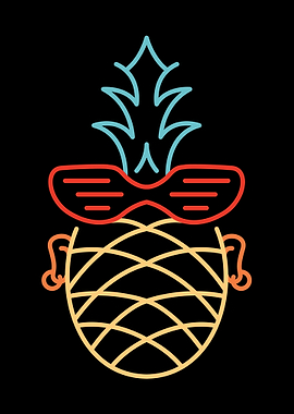 Summer Punk Pineapple