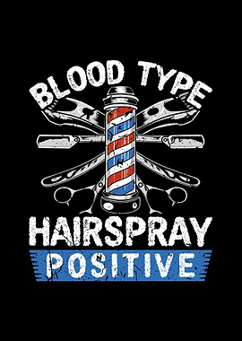 Blood Type Hairspray