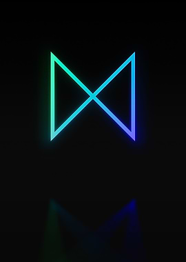 Neon Glyph Mandala Rune