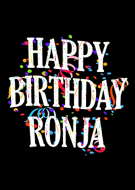 Happy Birthday Ronja