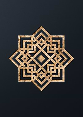 Gold Magic Seal Sign Sigil