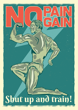 No Pain No Gain Athlete