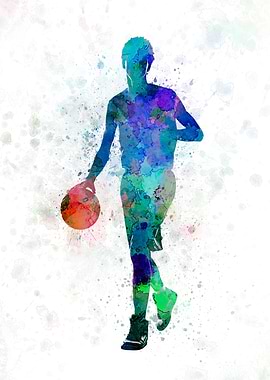 young basketball player