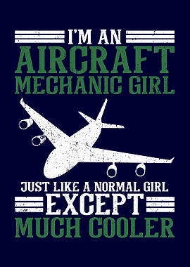 Aircraft Mechanic Girl