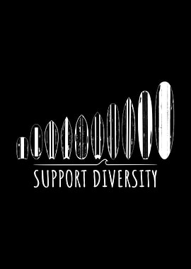 Surfer Support Diversity