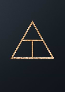 Gold Magic Seal Sign Sigil