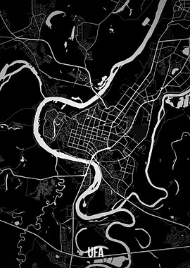 Ufa dark map