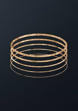 Gold Magic Seal Sign Sigil