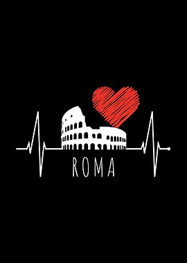 Rome Colosseum Heartbeat