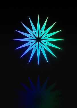 Neon Magic Seal Sign Sigil