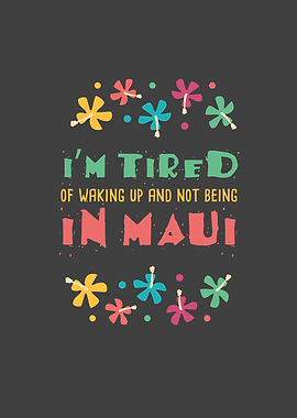 Maui Hawaii Floral Vacay