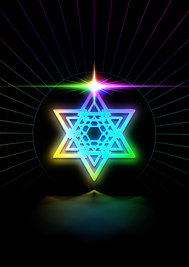 Neon Magic Seal Sign Sigil