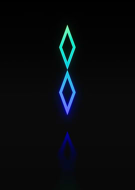 Neon Magic Seal Sign Sigil
