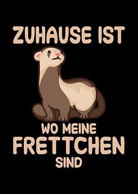 Zuhause Frettchen