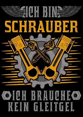 Schrauber Humor Geschenk