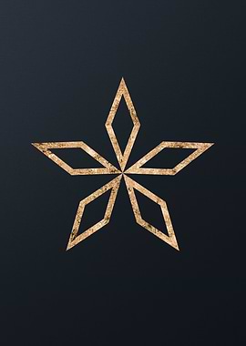 Gold Glyph Mandala Rune